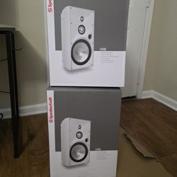 SpeakerCraft OE8 Three Indoor/Outdoor Speaker (White color) - ASM80831