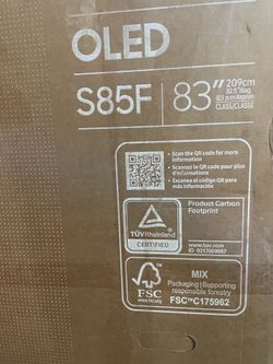 Samsung 83-Inch Class OLED 4K S85F Series, Vision AI Smart TV (2025 Model, 83S85F) Object Tracking Sound Lite w/Dolby Atmos, NQ4 AI Gen2 Processor, Co