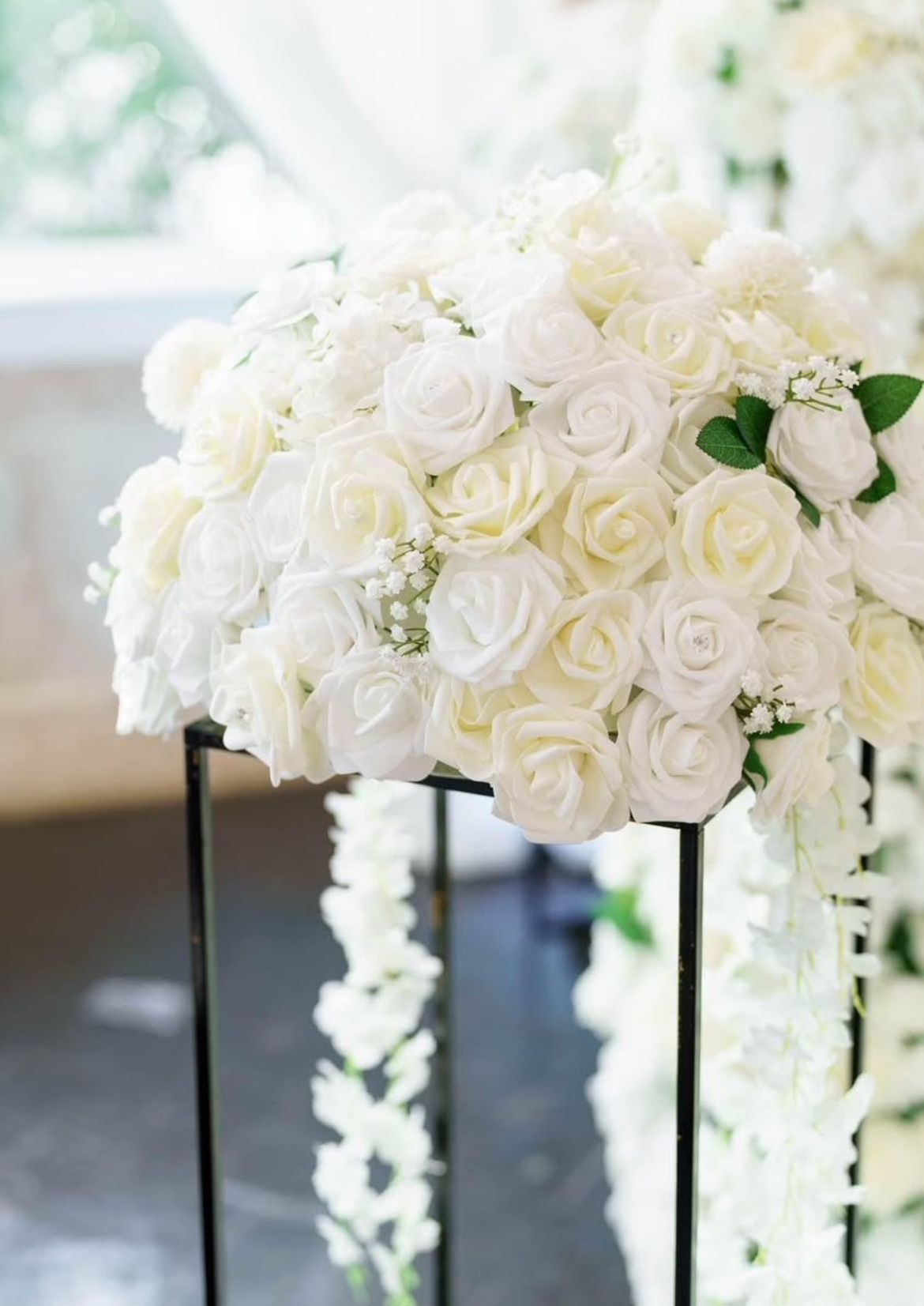 Wedding decor: 4 Floor Floral Arrangement