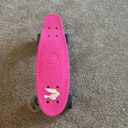 Pink Skateboard 