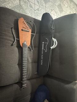 Donner HUSH I Acoustic-Electric • Travel Guitar