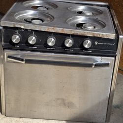 Vintage Magic Chef RV gas range BT18JS-4 *untested