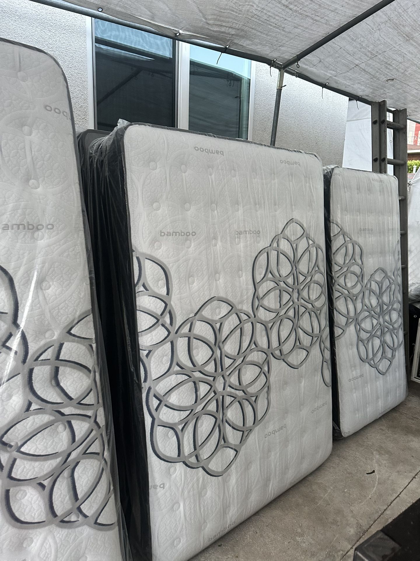 ?full Size Mattress $180?bamboo Dream Cloud Euro Pillow Top 12” Thick ?all Sizes Available 