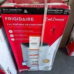 Frigidaire FHPW122AC1 Frigidaire 3-in-1 Connected Portable Room Air Conditioner 12,000 BTU (ASHRAE) 