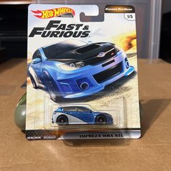 Hotwheels Impreza Wrx STI