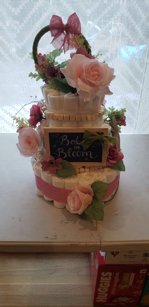 Baby Shower Diaper Cake