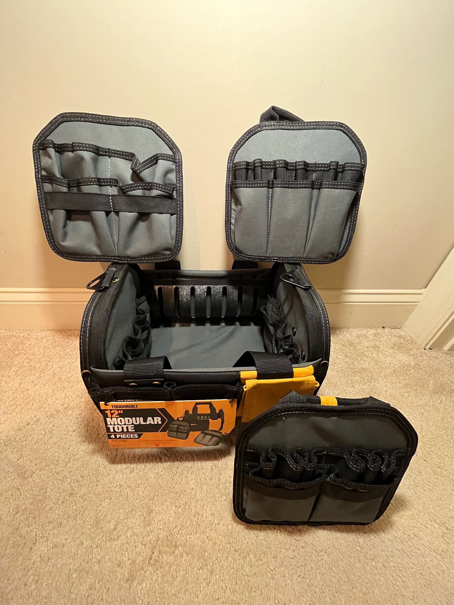 TOUGHBUILT 12" Electrician Tool Bag -New-