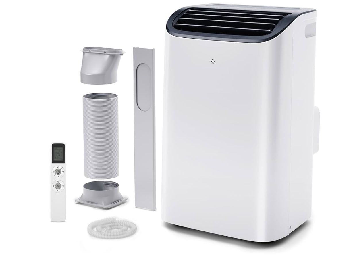 EUHOMY Portable Air Conditioners 12,000 Btu, 3 in 1 Portable Cooling AC with Dehumidifier, Fan Modes  ❄️【𝐄𝐟𝐟𝐢𝐜𝐢𝐞𝐧𝐭 𝐚𝐧𝐝 𝐏𝐨𝐰𝐞