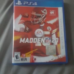 MADDEN 20 FOR PS4