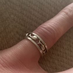 Sterling Silver Dolphin Ring Size 7
