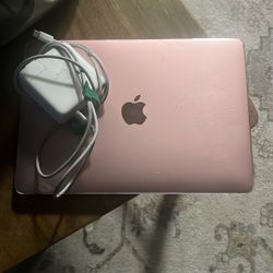 Pink Macbook 2017 