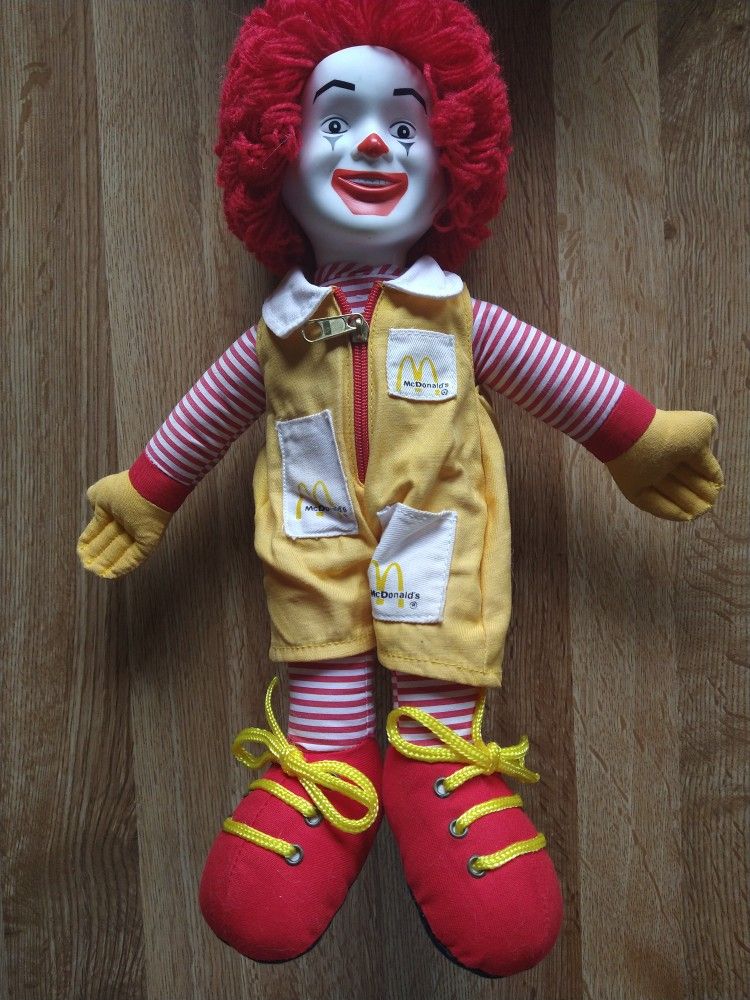 Vintage Ronald McDonald Doll (1984)