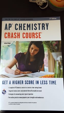 AP chemistry practice exam book