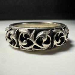 CHROME HEARTS CH Eternity Vine Ring SZ 10.75