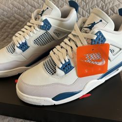 Jordan 4 Retro Military Blue(2024) Size 11 Men