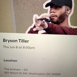 Bryson Tiller Concert Tickets 