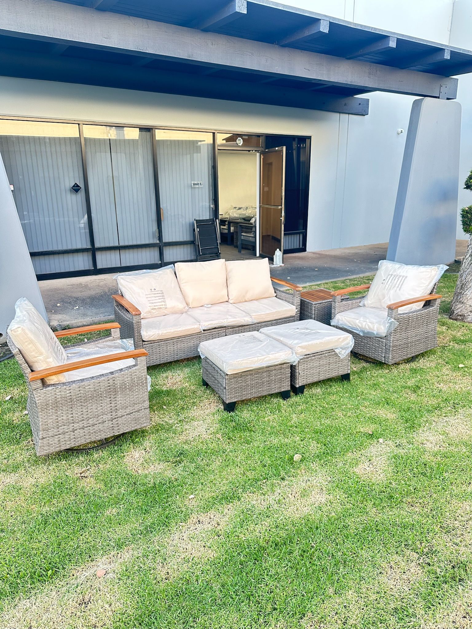 6pc Outdoor Patio Furniture Set