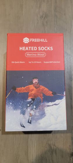 Freehill Merino Wool Heated Socks
