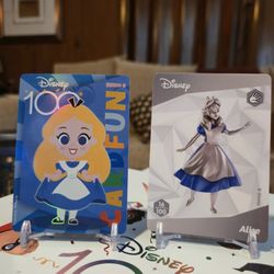 Alice in Wonderland Disney 100 Card Pair - Global Edition Collectibles!