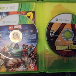 Xbox 360 Games (Borderlands 2 & Lego Avengers)