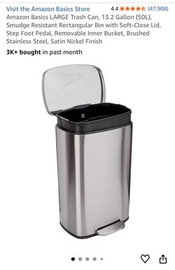 Stainless Steel Trashcan