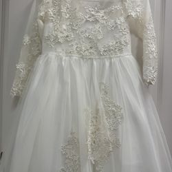 Girls First Communion Dress Size 8