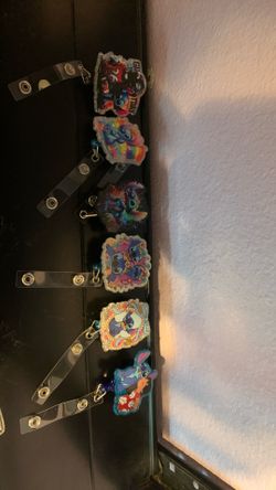 Stitch Badge Reel Holder ID  