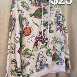 Space Jam Hoodie Sweater - Medium