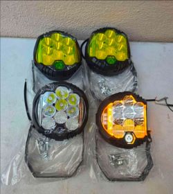 7" Light Pods Work Lights Luces Focos Niebla Neblina Fog Offroad 4x4 Todo Terreno