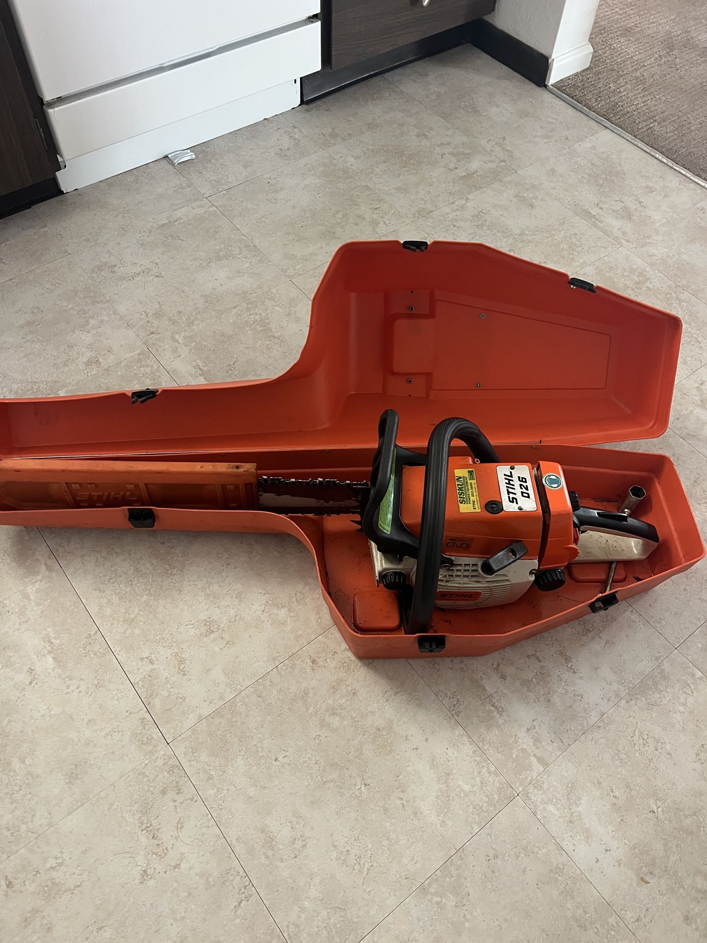 Still 026 Chain Saw With Case