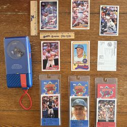 1989 Topps Baseball Talk MLB lot of 20 cards Most Sealed Hank Aaron