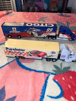 NASCAR Die-Cast Hauler Trucks Lot of 2