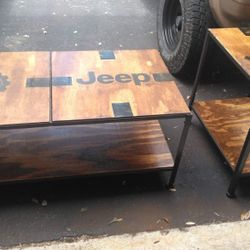 Jeep crate tables