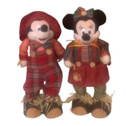 Brand new Mickey and Minnie Fall Statues. $20 for both. Gilbert; Higley and ray.