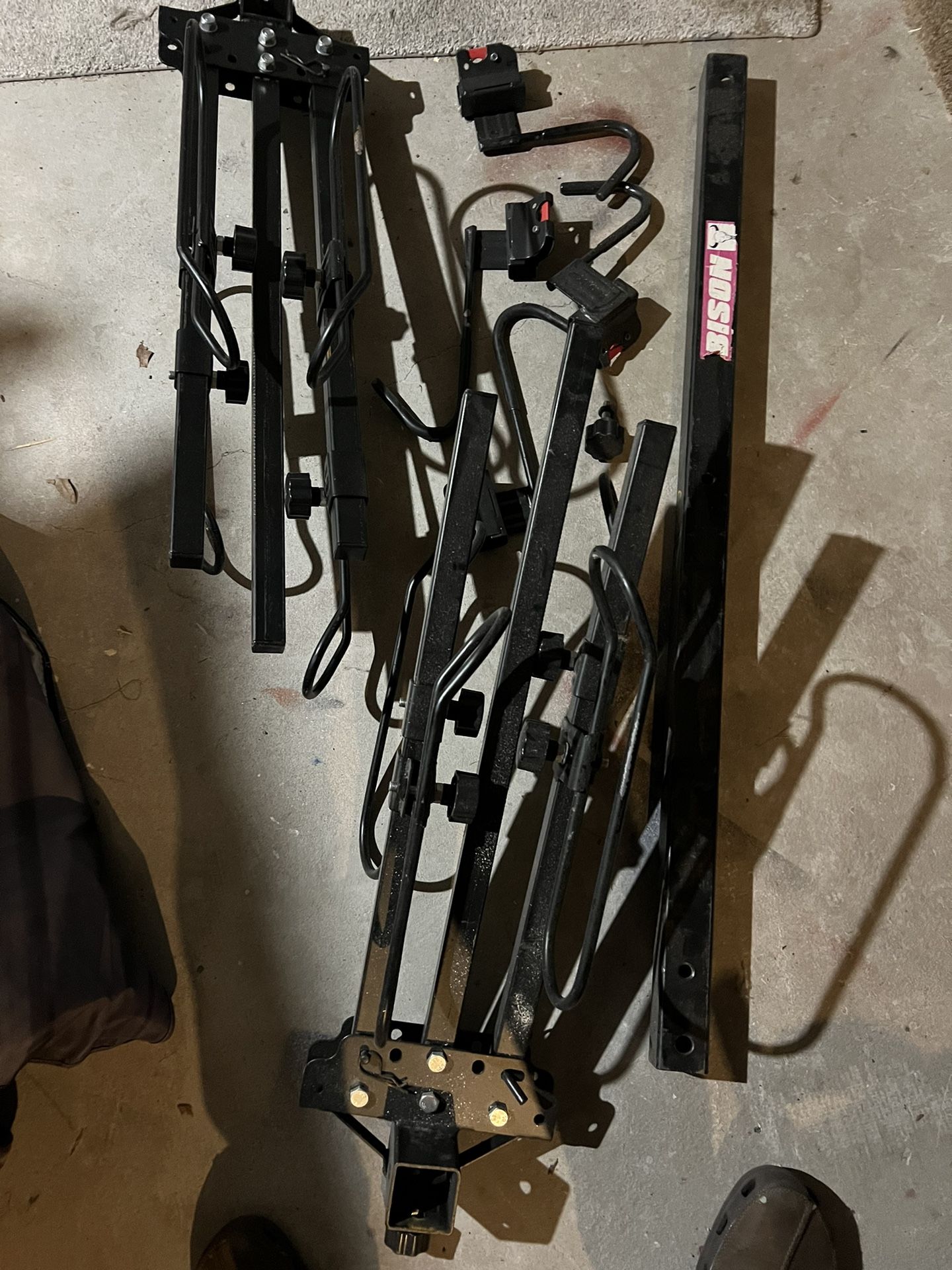 Bison Hd 4 Place Bike Rack