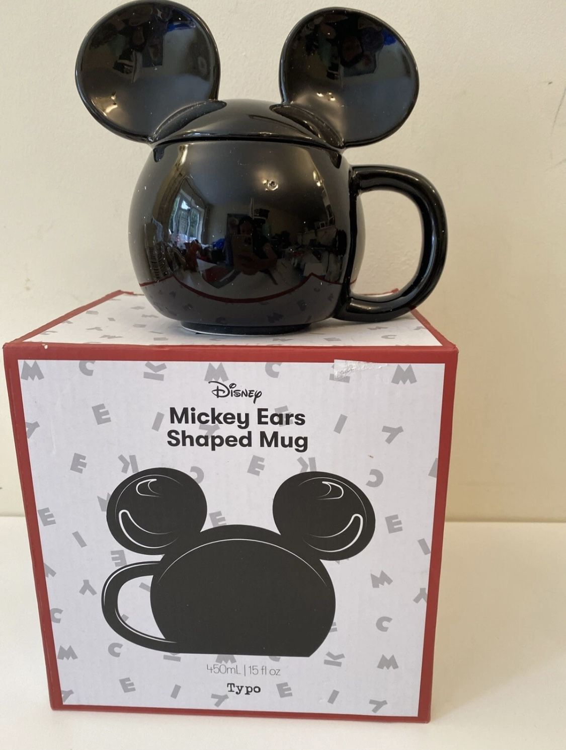 Typo Mickey Mouse Ears Topper Mug