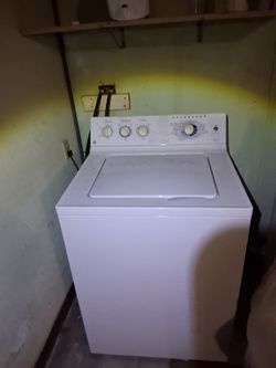 GE washer and dryer