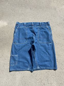 Vintage Levi’s L2 Jorts Size 38 Blue Baggy Y2K JNCO Style Shorts Hip Hop Skater