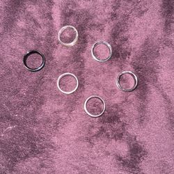 Titanium Rings Size 10. $10.00 Each 