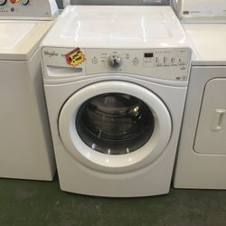 White Whirlpool Washing Machine 