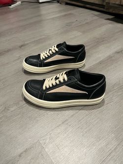 Rick Owen’s Concordians Vintage Low “Black Milk” Size 44 10.5-11 (2025)