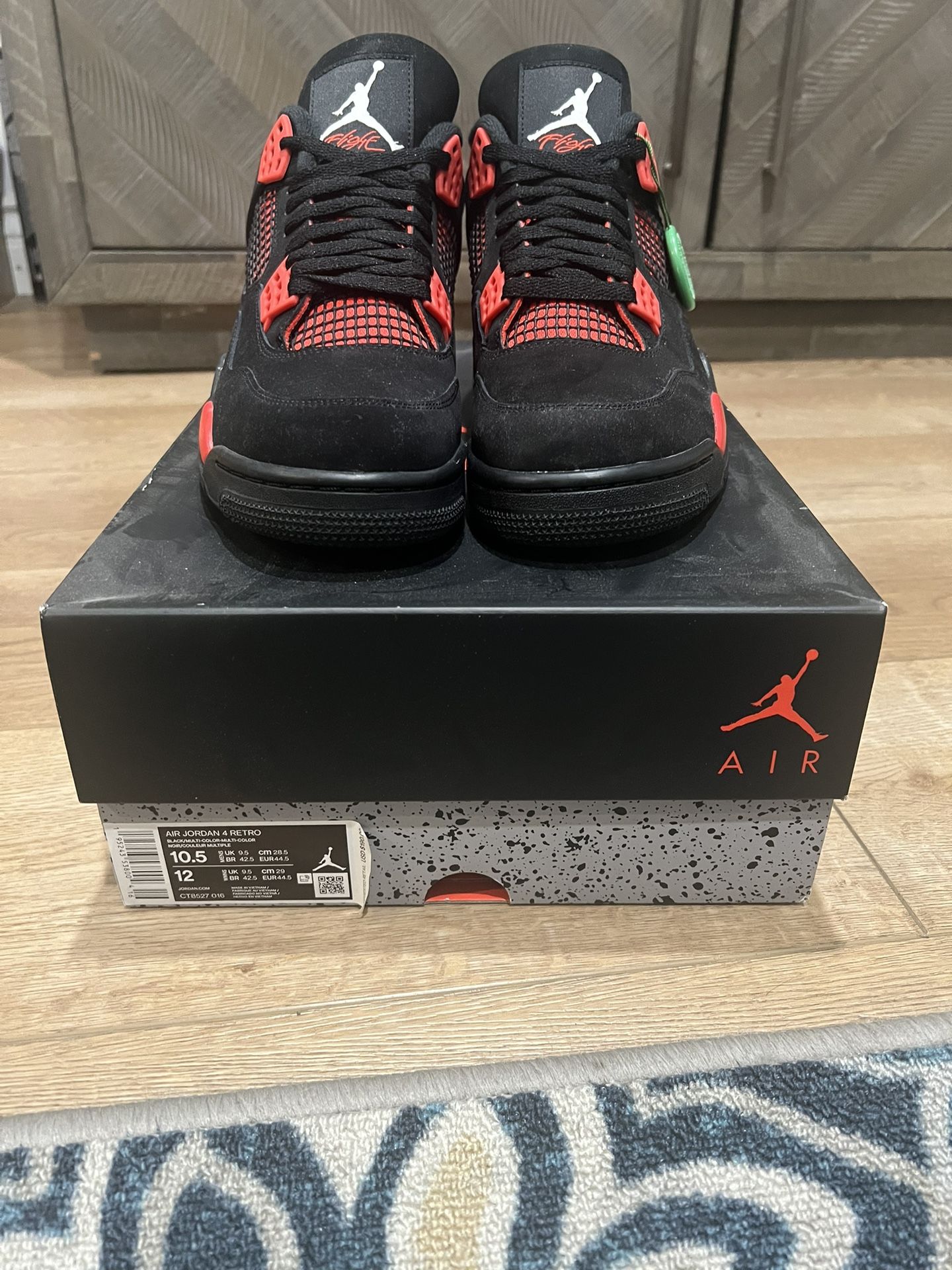 Red Thunder Jordan 4 