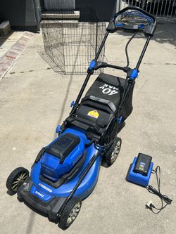 Kobalt Electric lawnmower
