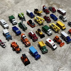 Driven by Battat Mini cars and trucks. Total 32 Pieces From Target