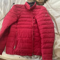 Men’s Nautica Red Reversible Coat 