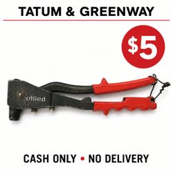 Allied Heavy-Duty Manual Pop Rivet Gun