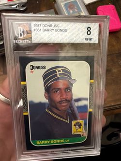 Kirby Puckett, Greg Maddux & Barry Bonds Graded Card Bundle – Local Pickup Only (Mesa, AZ)
