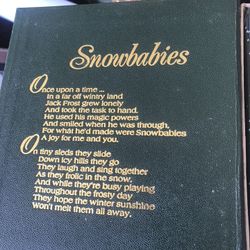 Christmas snow babies