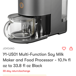 Joyoungue brand new machine retails for 568