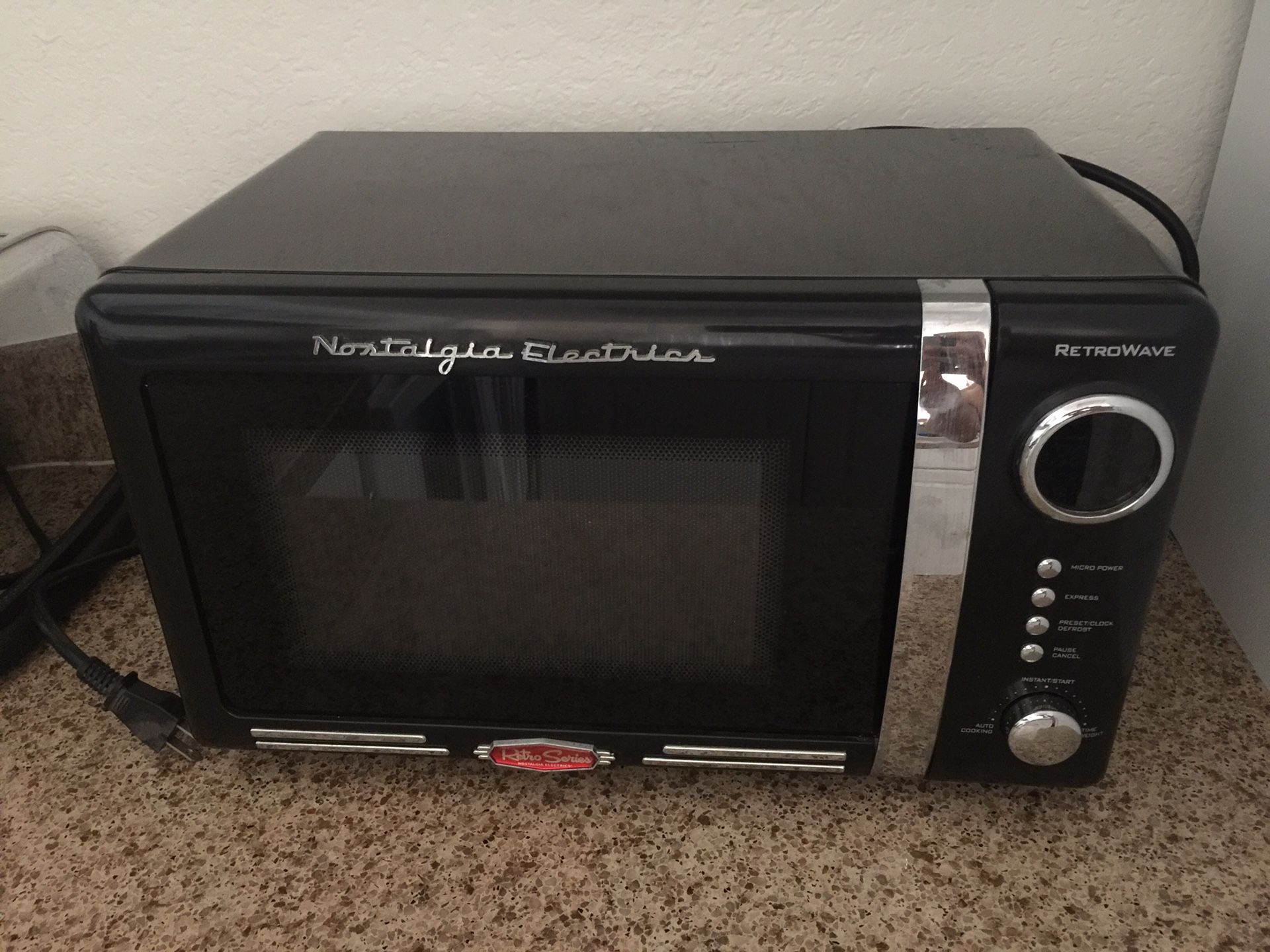 Vintage Style Microwave